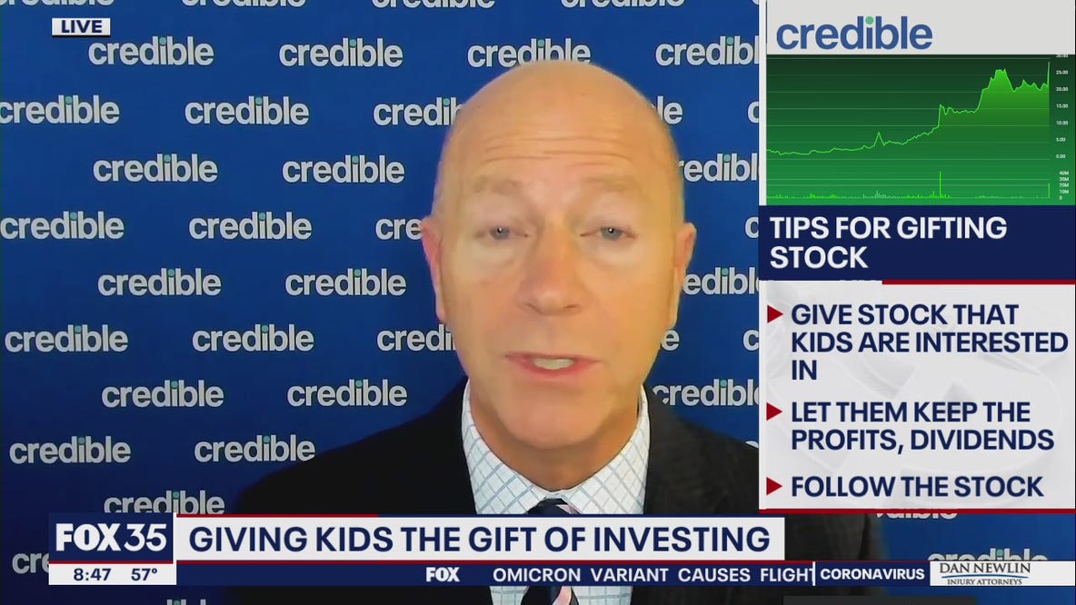 Giving kids the gift of investing